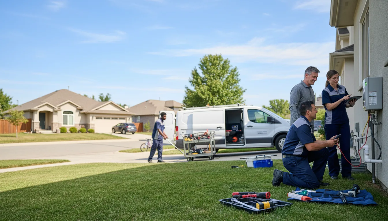 Tankless water heater service in Pendleton, KY